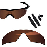 Anti-salt Polarized Replacement Lenses & Sock Kit for Oakley M Frame Strike