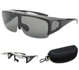 Driving Glasses Wraparounds Polarized Fitover Sunglasses