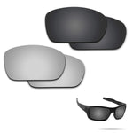 Anti-saltwater Polarized Replacement Lenses for Oakley Turbine 2 Pairs Pack
