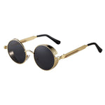 Vintage Hippie Retro Metal Perfect Round Small Frame Polarized Sunglasses 47mm