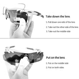 Polarized Sports Sunglasses for Youth baseball softball Cycling Fishing Golf