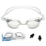 Newbee Fashion - Adjustable Adult Unisex Anti-Fog UV Protection Slim Light Weight Dual Strap Swimming Goggles