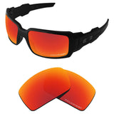 Performance Replacement Lenses for Oakley Oil Drum Sunglass Polarized Etched