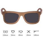 Women Bamboo Wood Polarized Sunglasses for Men with UV400 Glasses