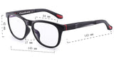 Magnetic Polarized 4Pcs Clip-on Lens Glasses Shade Sunglasses Night Vision Driving