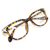 Classic Horn Rim Nerd Square Eyeglasses Spectacles Geek Clear Lens Rectangle Glasses