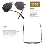 Aviator Sunglasses for Mens Womens Mirrored Sun Glasses Shades with Uv400