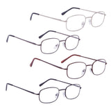 READING GLASSES 4 pack Mixed Color Readers