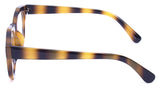 Oversized Square Thick Horn Rimmed Clear Lens Glasses Rivet Non-prescription Frame