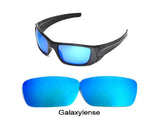 Galaxy Replacement lenses For Oakley Fuel Cell Polarized Blue 100% UVAB