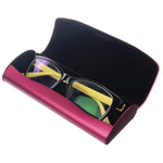 Aluminum Slim Frosted Eyeglasses Case for Large Frames