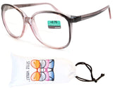E3067-vp  Plastic Bifocal Reading Glasses