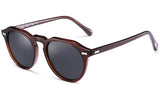 Polarized Sunglasses for Women MenVintage Round Sunglasses with Case100% UV400 Protection