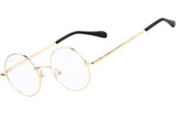Retro Round Prescription ready Metal Eyeglass Frame (Small Size)