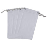 Microfiber Eyeglass Pouch, 4 Pack,For Jewelry,Smartphones, and Glasses Holder