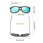 Wayfarer Sunglasses for Men Women,Classic Vintage Polarized Aluminum Sunglasses UV400