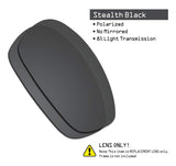 Men's Replacement Lenses for Oakley Split Jacket Sunglass - 12 Options