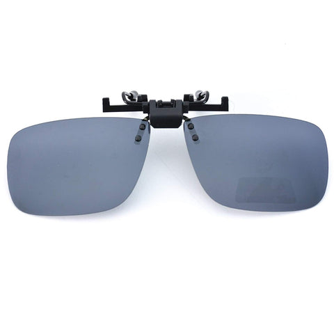 - New Polarized Clip on Mirrored Lens Sunglasses