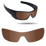 Anti-Saltwater Replacement Lenses for Oakley Batwolf Sunglasses - Various Colors