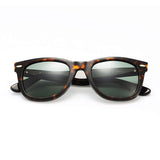 Wayfarer sunglasses for men polarized with MAZZUCCHELLI acetate frame,High-Definition lens ,UVA/UVB protection