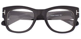 Oversized Square Thick Horn Rimmed Clear Lens Eye Glasses Frame Non-prescription