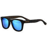 Classic Wayfarer Bamboo Wood Sunglasses Polarized Lenses that float