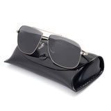 Mens Sunglasses,  Sunglasses for Men, Aviator, Polarized and UV400 Protection, HD Lenses, Stainless Steel Frame