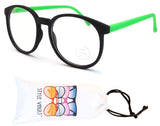 E25-vp  Clear Lens Wayfarer Panto Eyeglasses Glasses
