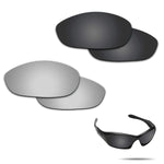 Anti-saltwater Polarized Replacement Lenses for Oakley Monster Dog 2 Pairs Pack
