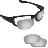 Anti-saltwater Replacement Lenses for Oakley Fives Squared Sunglasses - Various Colors