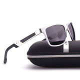 Aluminum Magnesium Polarized Men Sunglasses For Sports Driving Traval E6560