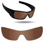 Anti-Saltwater Replacement Lenses for Oakley Batwolf Sunglasses - Various Colors