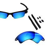 Anti-salt Polarized Replacement Lenses & Sock Kit for Oakley Fast Jacket XL