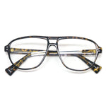 Vintage Inspired Eyewear Geek Clear Lens Horn Rimmed Fashion Nerd Eyeglasses