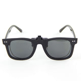 Clip On Polarized Sunglasses [Blocking UV] Classic Sun Glasses for Men/Women