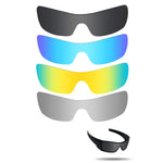 Anti-saltwater Replacement Lenses for Oakley Batwolf Sunglasses 4 Pairs Pack