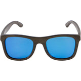 Shiner Bamboo Wood Sunglasses - UV400 Polarized Lenses, Wayfarer Style