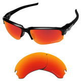 Performance Replacement Lenses for Oakley Flak Draft Sunglass Polarized Etched
