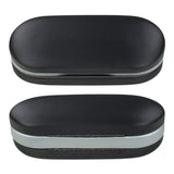 Dual Glasses Case for Two Frames - Clamshell Protective Case with Felt Interior
