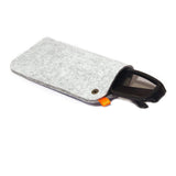 Felt Glasses Case 3 Pack Portable Soft Slip In Eyeglass Glass Sunglasses Pouch Holder