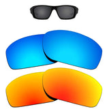 Replacement Lenses Different Colors for Oakley Valve Sunglass Polarized Pack of 2