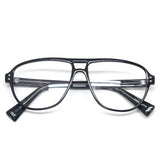 Vintage Inspired Eyewear Geek Clear Lens Horn Rimmed Fashion Nerd Eyeglasses
