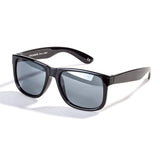 Vintage Mirrored Polarized Sunglasses For Men TPE Square Frame With 100%UVA/UVB Protection Eyewear