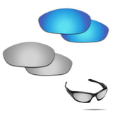 Anti-saltwater Polarized Replacement Lenses for Oakley Monster Dog 2 Pairs Pack