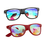 Kaleidoscope Glasses - Rainbow Rave Prism Diffraction Crystal Lens Sunglasses Goggles
