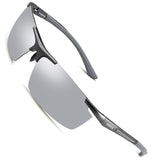 Unisex Polarized Sunglasses For Men Women Sports Fishing Driver Metal Sunglasses
