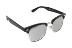 - Premium Half Frame Horn Rimmed Sunglasses Assorted Color Frames and Lenses Semi Rimless