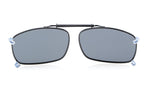 2 1/4x1 1/2 Large Clip On Sunglasses Polarized