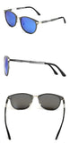 Retro Round Polarized Sunglasses - Adjustable Vintage Metal Sunglasses For Women Men
