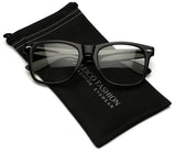 Iconic Square Horn Rimmed Clear Lens Retro Glasses